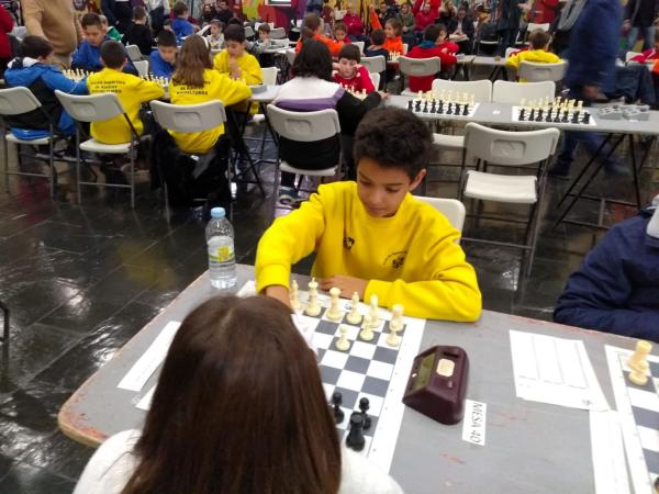 Jornada 2 campeonato ajedrez escolar-2020-02-26-fuente-Club Ajedrez Miguelturra-004