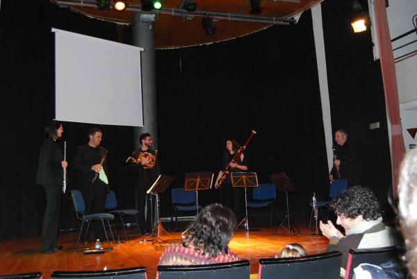 Actuación grupo de viento AIREN en colaboración con Cultural Navidad de la Diputación de Ciudad Real -2015-01-02-Fuente Esmeralda Muñoz Sanchez - 3