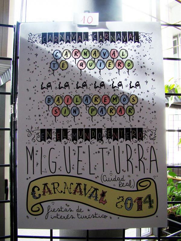 exposicion de los carteles presentados al carnaval 2014-fuente www.miguelturra.es-10