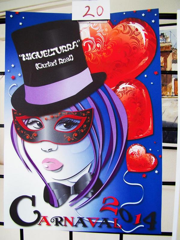 exposicion de los carteles presentados al carnaval 2014-fuente www.miguelturra.es-20