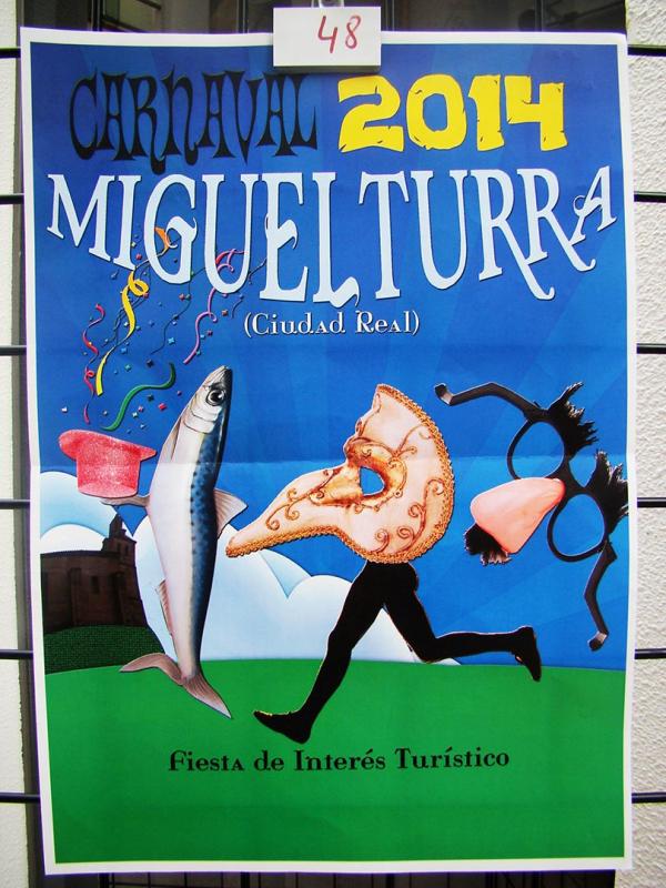 exposicion de los carteles presentados al carnaval 2014-fuente www.miguelturra.es-48