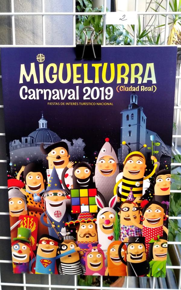 exposicion carteles presentados para el Carnaval 2019 de Miguelturra-fuente imagenes portal web www.miguelturra.es-002