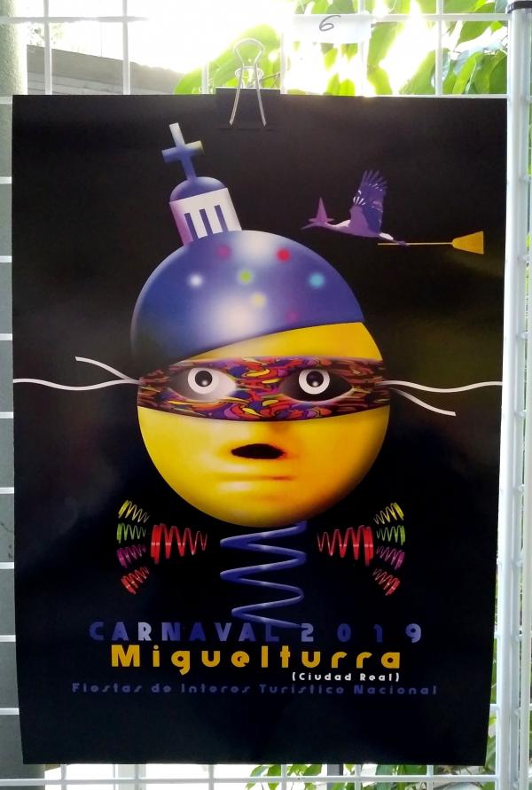 exposicion carteles presentados para el Carnaval 2019 de Miguelturra-fuente imagenes portal web www.miguelturra.es-006