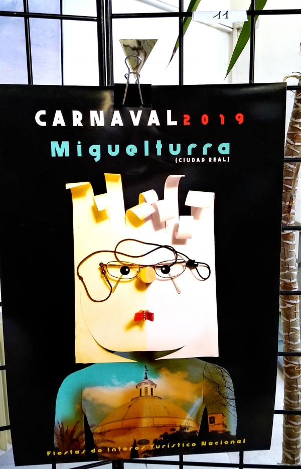 exposicion carteles presentados para el Carnaval 2019 de Miguelturra-fuente imagenes portal web www.miguelturra.es-011