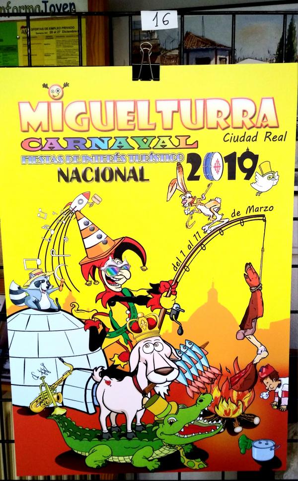 exposicion carteles presentados para el Carnaval 2019 de Miguelturra-fuente imagenes portal web www.miguelturra.es-016