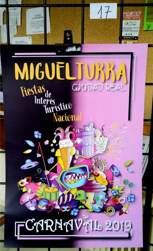 exposicion carteles presentados para el Carnaval 2019 de Miguelturra-fuente imagenes portal web www.miguelturra.es-017