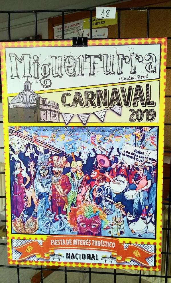 exposicion carteles presentados para el Carnaval 2019 de Miguelturra-fuente imagenes portal web www.miguelturra.es-018